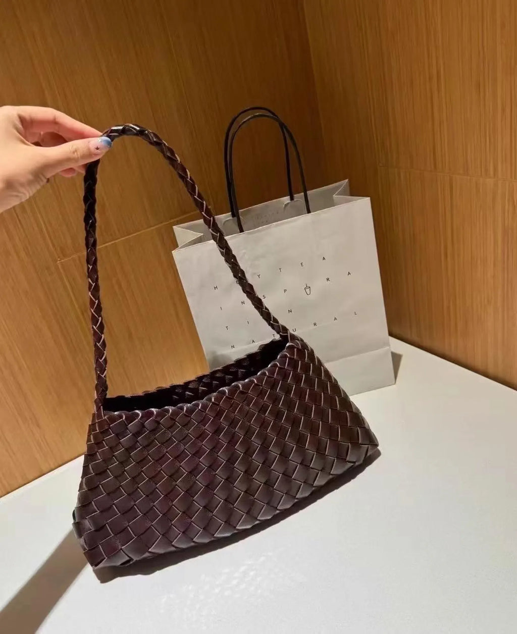 French Hand-Woven Bag